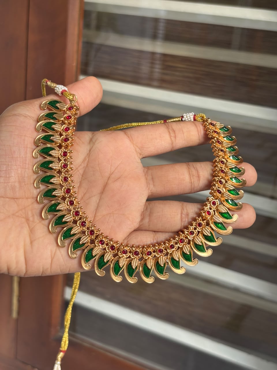 Antique Palakka Choker Necklace