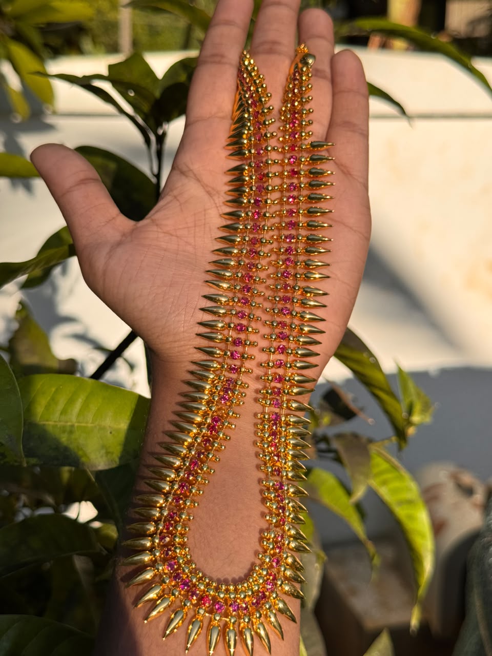 Ruby Stone Spike Haram