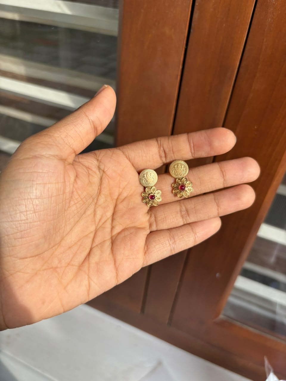 Traditional Antique Kasumala Pendant Necklace Set - thumbnail 2